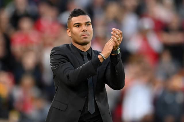 United confirmed Casemiro as a fourth summer signing on Monday. Credit: Getty.