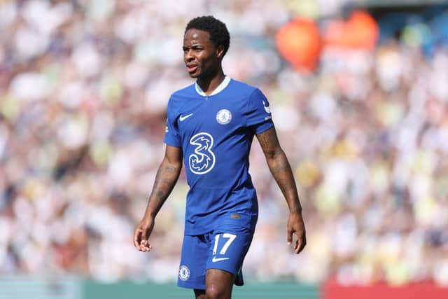 Raheem Sterling will be back at the Etihad in the EFL Cup. Credit: Getty.