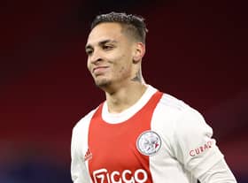 Manchester United have submitted a new bid for Antony. Credit: Getty.