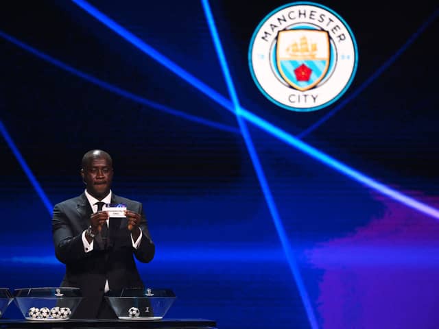 Yaya Toure made the draw on Thursday in Istanbul. Credit; Getty.