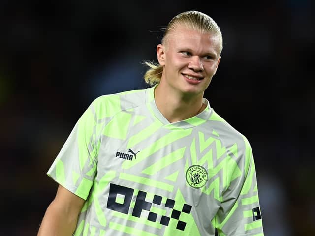 Glenn Hoddle claimed Erling Haaland is the ‘buy of the century’. Credit: Getty.