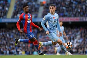 Manchester City face Crystal Palace at the Etihad on Saturday. Credit: Getty.