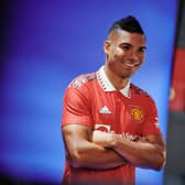 Casemiro will wear the No.18 jersey at Manchester United. Credit: Getty.