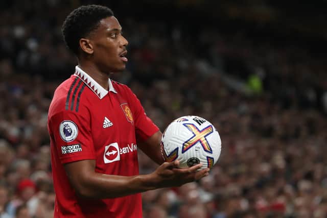 Martial returned to United team on Monday night. Credit: Getty.