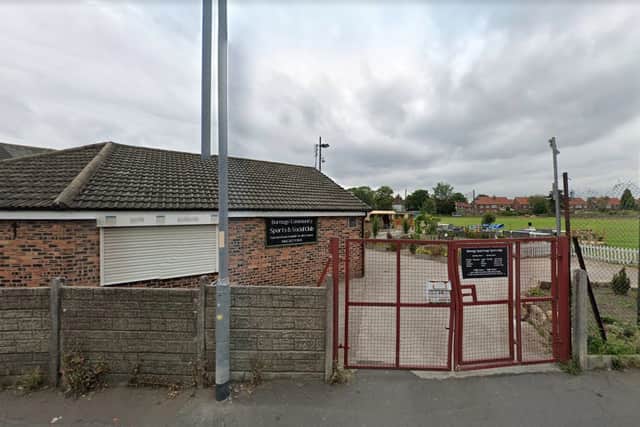 Burnage Community Sports and Social Club, aka Burnage Cricket Club, in Mauldeth Road, Manchester. Credit: Google