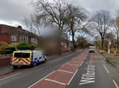 A general view of Wilbraham Road in Whalley Range Credit Google maps