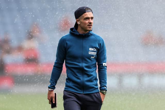 Grealish is unlikely to start against Palace. Credit: Getty.