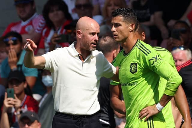 Will Ten Hag opt to reintroduce Ronaldo? Credit: Getty.