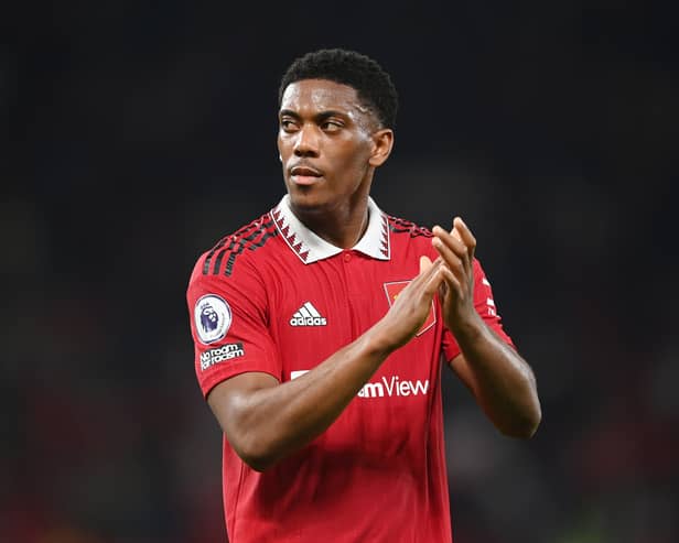 Anthony Martial is amongst eight absentees for Manchester United. Credit: Getty.