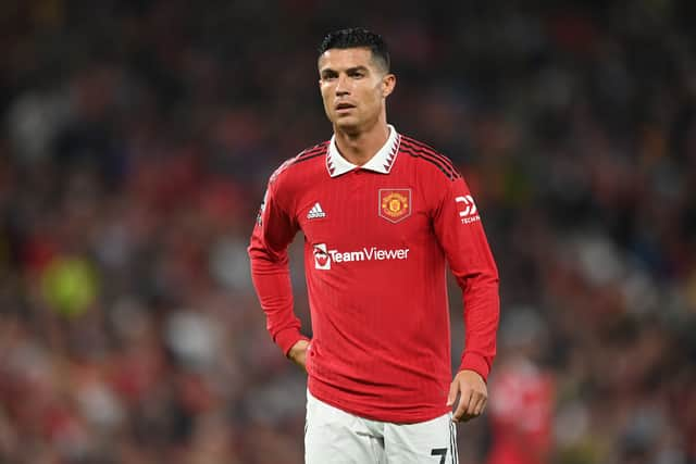 Ten Hag has said Ronaldo is happy to stay at Manchester United. Credit: Getty.