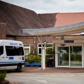 The entrance to the current St Ann’s Hospice at Heald Green. Credit: Mark Waugh Manchester Press Photography Ltd