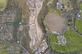 The proposed site for a 180-home estate in Offerton, Stockport. Credit: Google