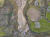 The proposed site for a 180-home estate in Offerton, Stockport. Credit: Google