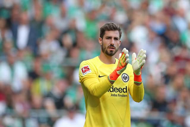 Kevin Trapp remained at Eintracht Frankfurt. Credit: Getty.