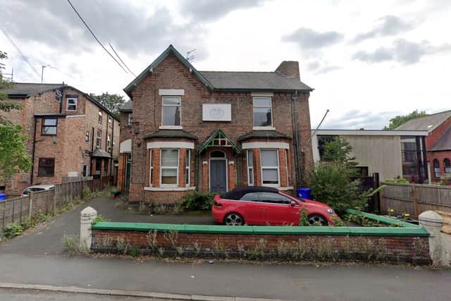 Chorlton Irish Club in Cross Road, Manchester. Pictured in August 2021. Credit: Google. 