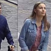 Police want to identify and speak to these two people