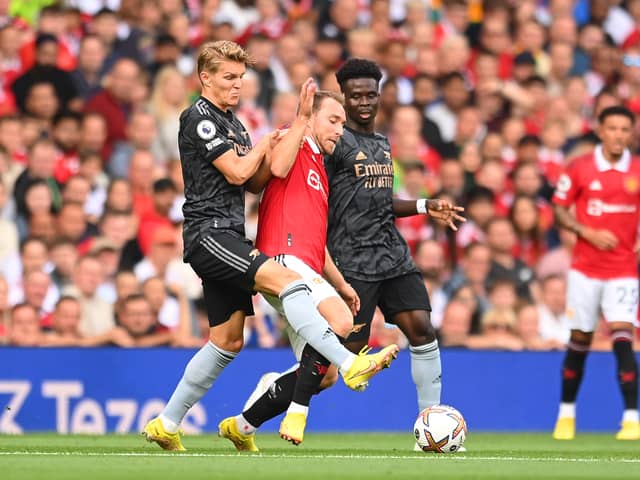 Christian Eriksen of Manchester United   (Photo by Michael Regan/Getty Images)