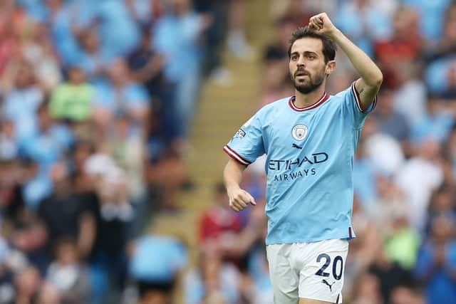 Bernardo Silva remains a key player for City despite summer links to Barcelona. Credit: Getty. 