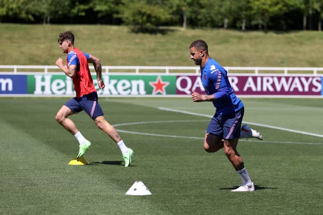 Stones and Walker are out with injuries. Credit: Getty.