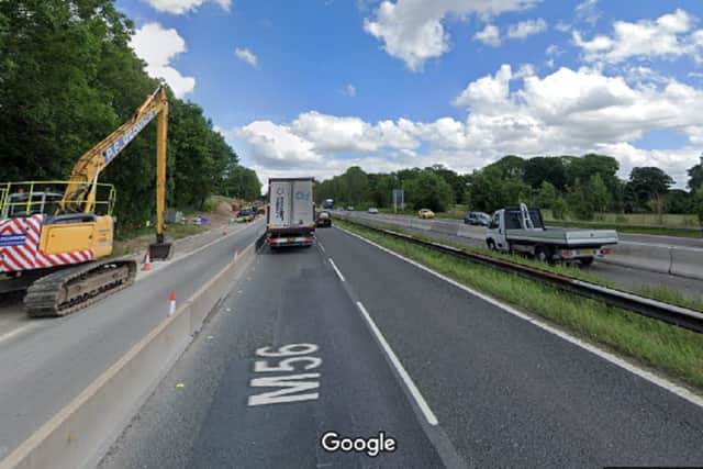 More roadworks will take place on the M56 in Manchester