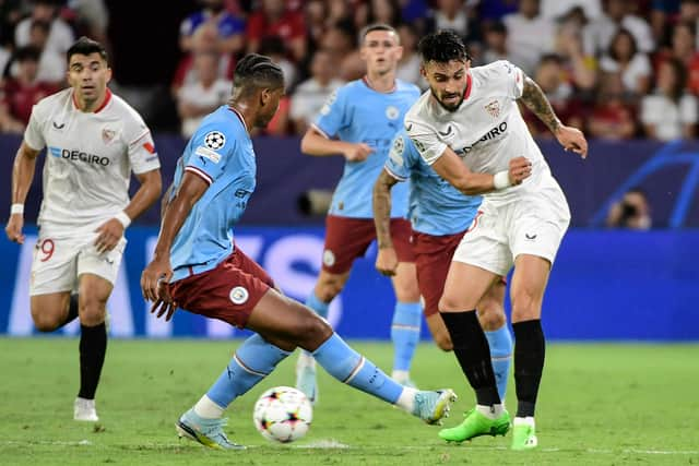 Akanji looked good at the back. Credit: Getty.