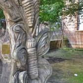 The National Trans Memorial in Sackville Gardens in Manchester