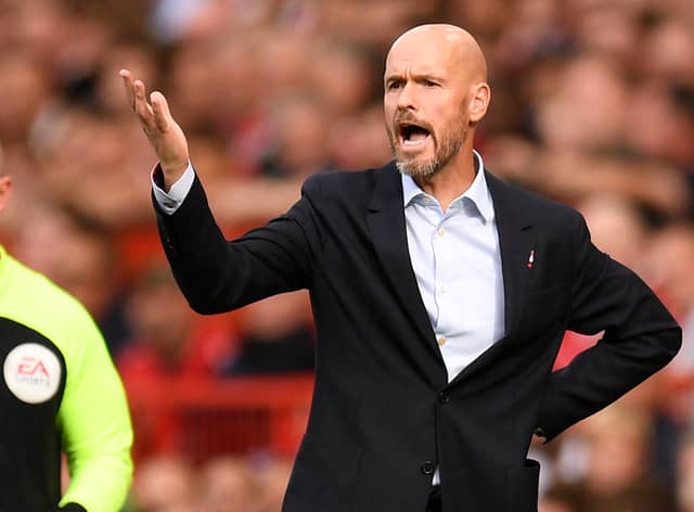 Erik ten Hag addressed the media on Wednesday ahead of the Europa League clash with Real Sociedad. Credit: Getty.