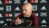 Manchester United manager Erik ten Hag will be without four first team players on Thursday. Credit: Getty.