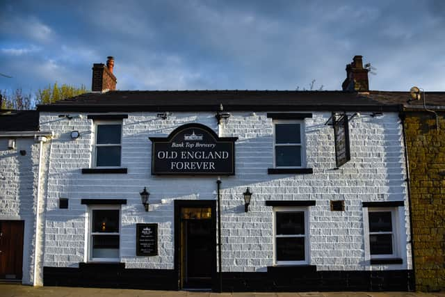 Old England Forever in Accrington, a Bank Top Brewery pub. Credit: Bank Top Brewery