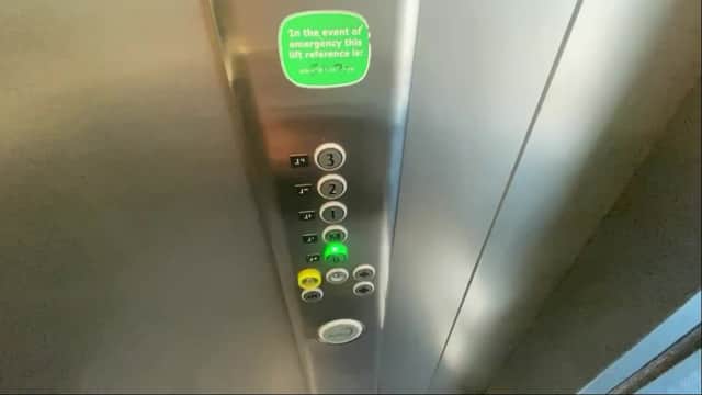 Video grab of a YouTuberwho filmed himself lift surfing Credit: via SWNS