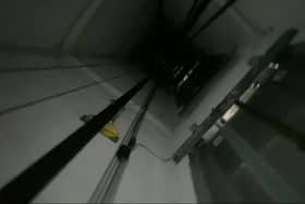 Video grab of a YouTuberwho filmed himself lift surfing Credit: via SWNS