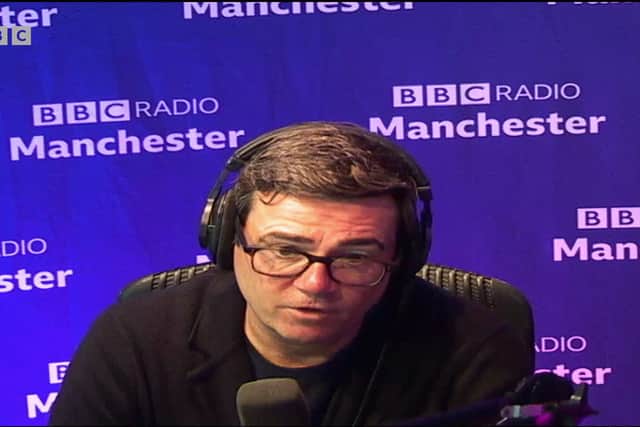 Andy Burnham discussed fracking on BBC Radio Manchester