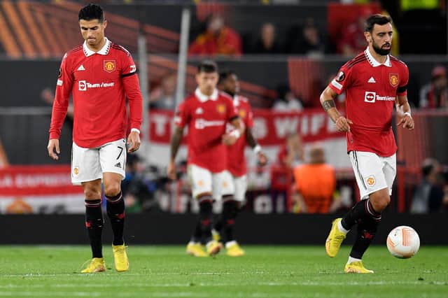 <p>Manchester United lost 1-0 on Thursday night to Real Sociedad. Credit: Getty.</p>
