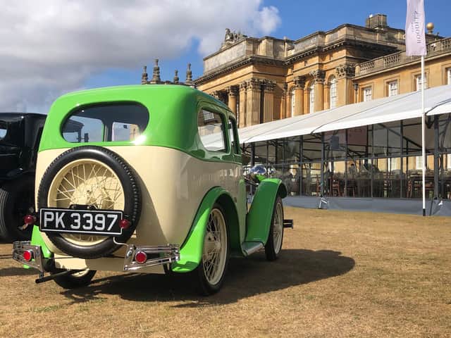 The delightful 1928 Austin Seven Sports Saloon by Swallow