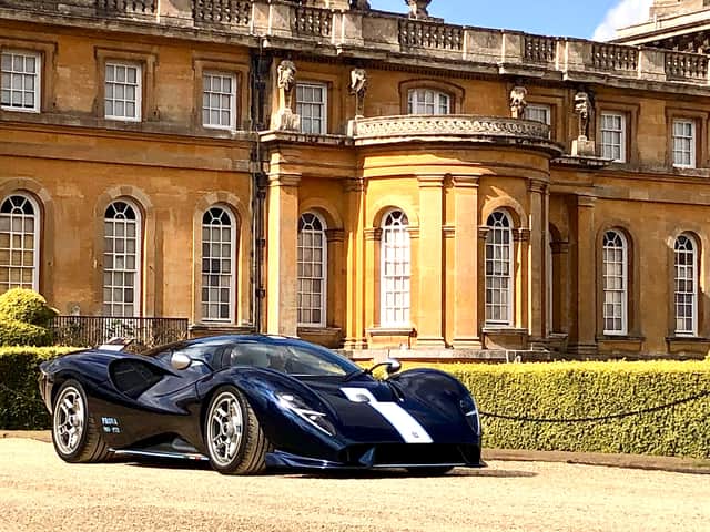 Just 72 examples of the De Tomaso P72 homage will be built