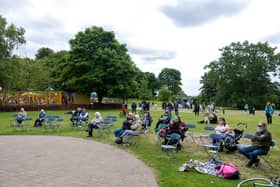 Haigh is named one of the most desirable places to live in England - pictured is Haigh Woodland Park