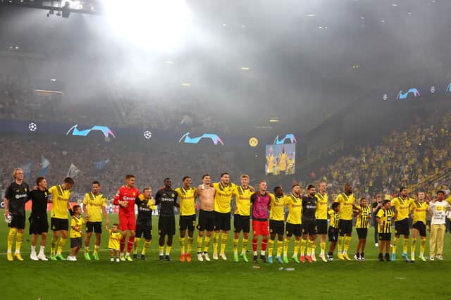 Dortmund will travel to Manchester next week. Credit: Getty.
