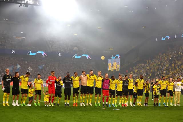 Dortmund will travel to Manchester next week. Credit: Getty.