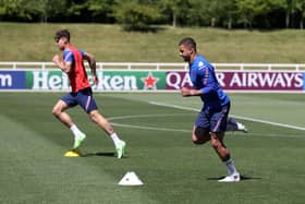John Stones and Kyle Walker aren’t expected to play against Borussia Dortmund. Credit: Getty.