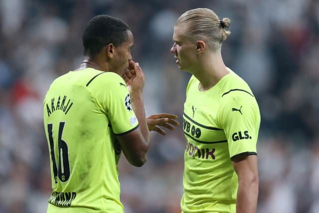 Manuel Akanji and Erling Haaland moved from Dortmund to City this summer. Credit: Getty.
