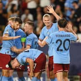 Pep Guardiola isn't expected to make many changes for Wednesday’s game against Dortmund. Credit: Getty.