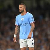 Kyle Walker missed Manchester City training on Tuesday. Credit: Getty.  