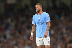 Kyle Walker missed Manchester City training on Tuesday. Credit: Getty.  