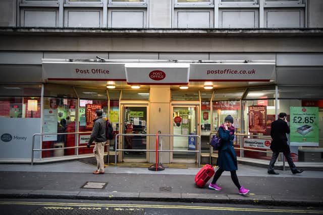 Post Office opening times differ for outlets dotted in and around Manchester city centre.