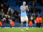 Erling Haaland netted a late winner for Manchester City on Wednesday. Credit: Getty.