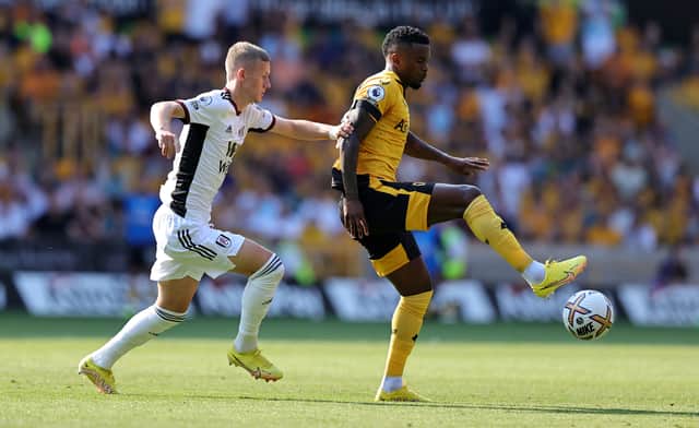 Nelson Semedo said it’s an advantage for Wolves to play City after a midweek Champions League match. Credit: Getty.