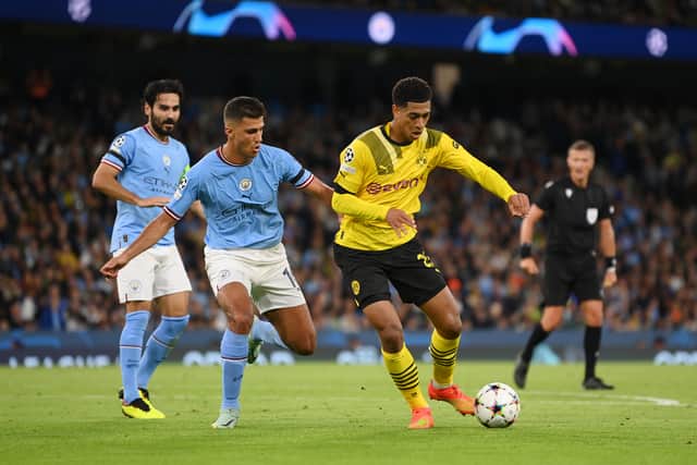 City had a tough midweek game against Dortmund. Credit: Getty.