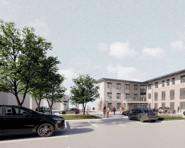 The proposed design of the new Shaw And Crompton Health Centre. Photo: United Healthcare Developments