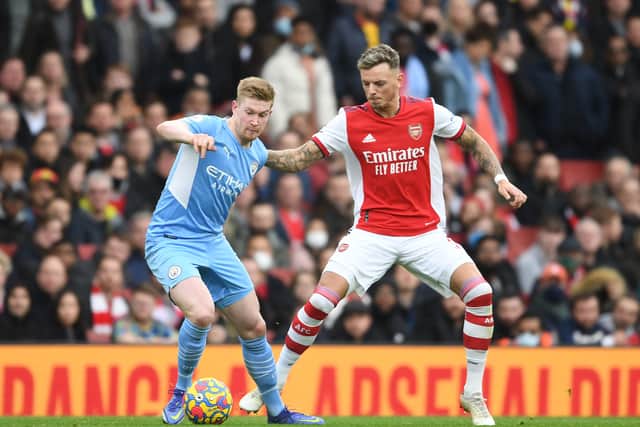 Arsenal vs Man City will be played later in the year. Credit: Getty.