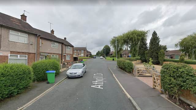 A general view along Atholl Drive, Heywood Credit Google map